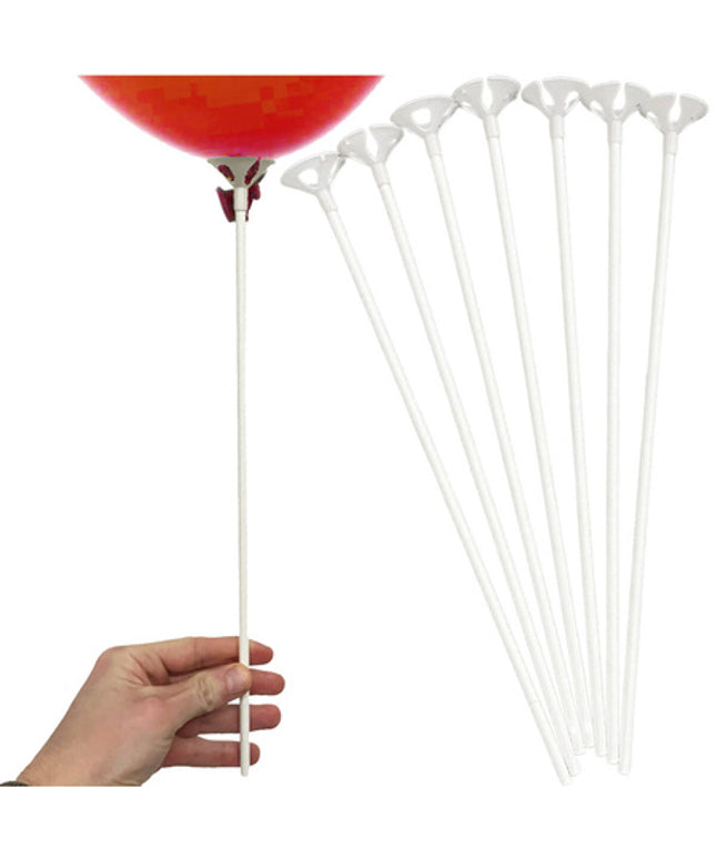 Eko papirnati štapići za balone 30 cm - 10 kom