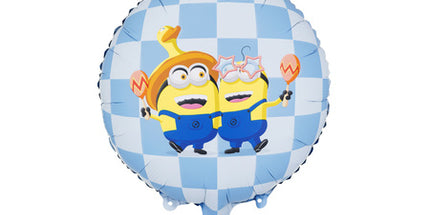 Folija balon Minions šareni - 35 cm