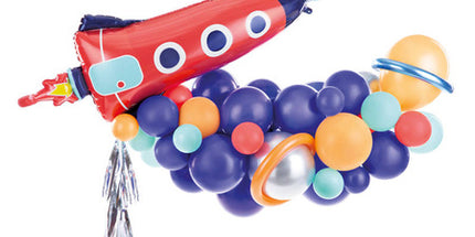 Girlanda od balona Raketa mix - 200 cm