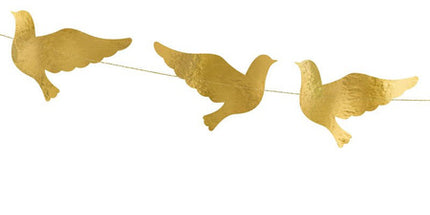 Baner Zlatne golubice - 112 cm