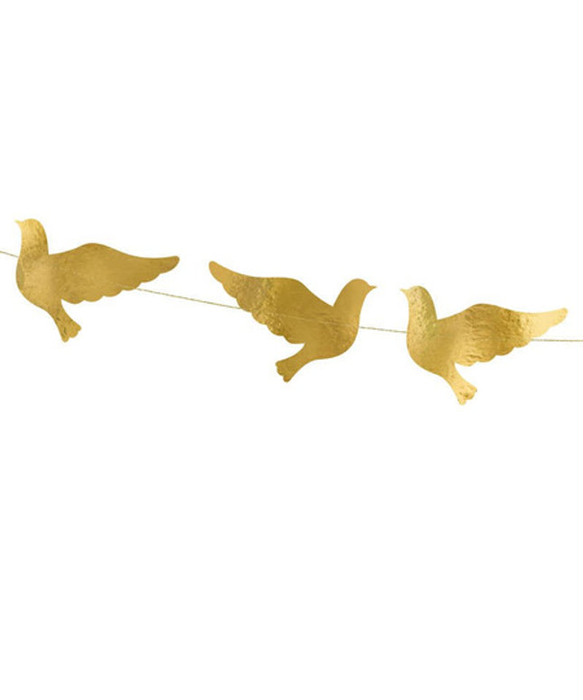 Baner Zlatne golubice - 112 cm