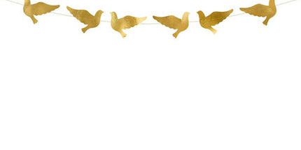 Baner Zlatne golubice - 112 cm