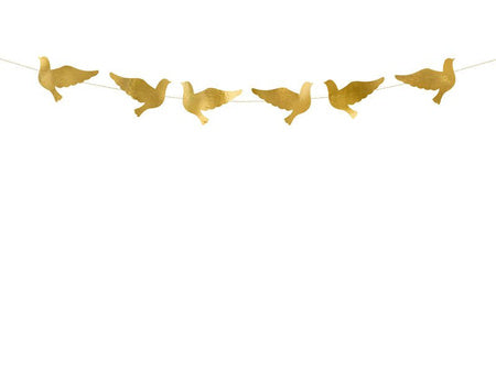 Baner Zlatne golubice - 112 cm