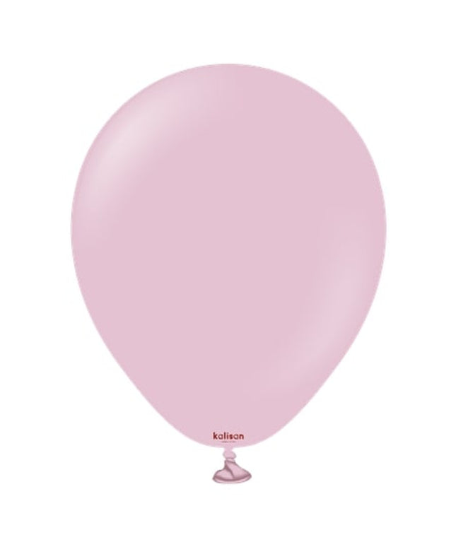 Dusty Rose Retro lateks baloni 13 cm - 10 kom