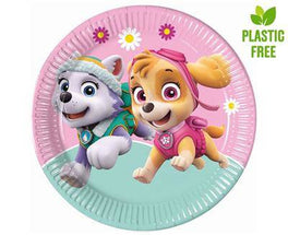 Papirnati tanjuri Paw Patrol Skye Everest,  23 cm - 8 kom