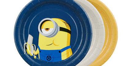 Papirnati tanjuri Minions, 18 cm - 6 kom