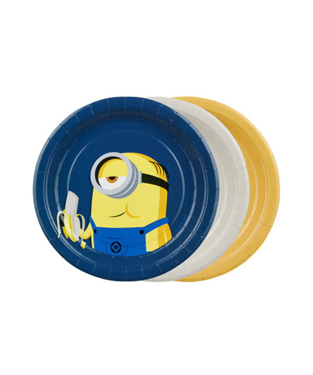 Papirnati tanjuri Minions, 18 cm - 6 kom