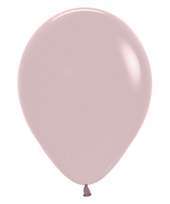 Ružičasti pastel Dusk lateks baloni 13 cm - 10 kom