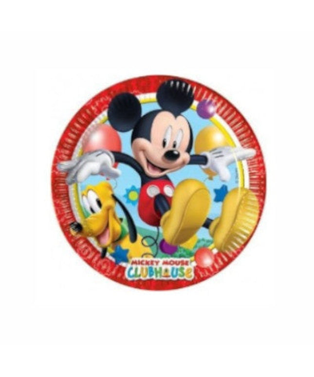 Mickey Mouse papirnati tanjuri – 20 cm – 8 kom