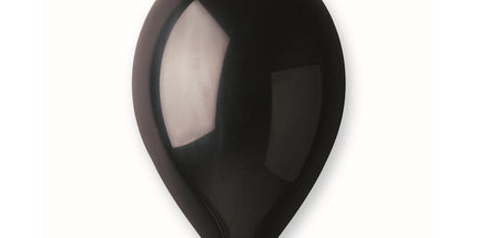 Baloni iz lateksa, črna barva, 30cm, 20 balonov - mojbalon