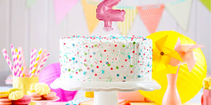 Folija balon broj 2 na štapiću ružičasti – dekoracija