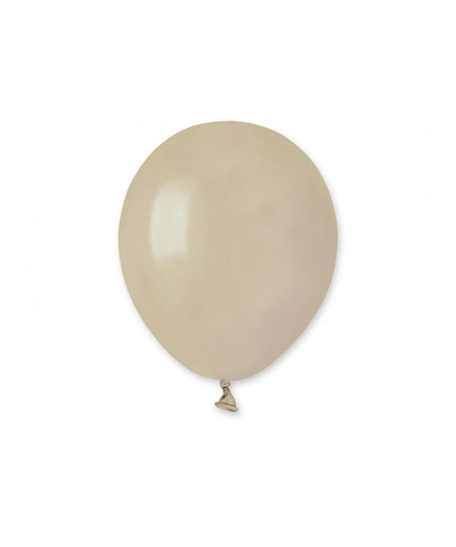 Pastel latte lateks baloni 13 cm - 10 kom
