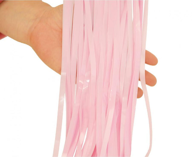 Dekorativna svjetloružičasta folija zavjesa za proslave 100x200
